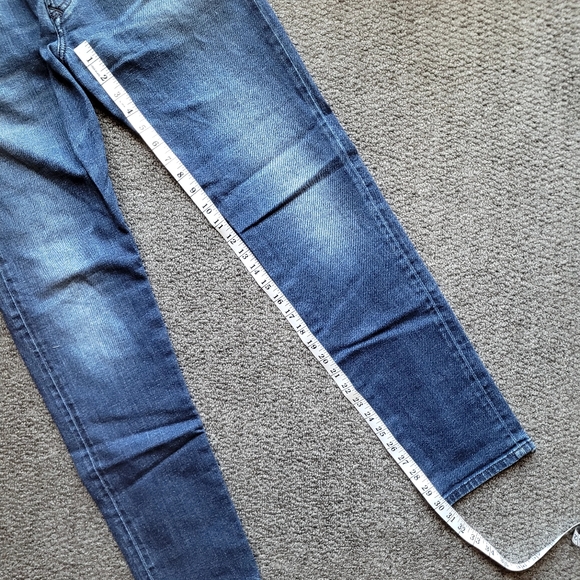 Diesel men's denim jeans size W30 L32 D-BAZER slim tapered fit mid wash blue - Picture 10 of 12